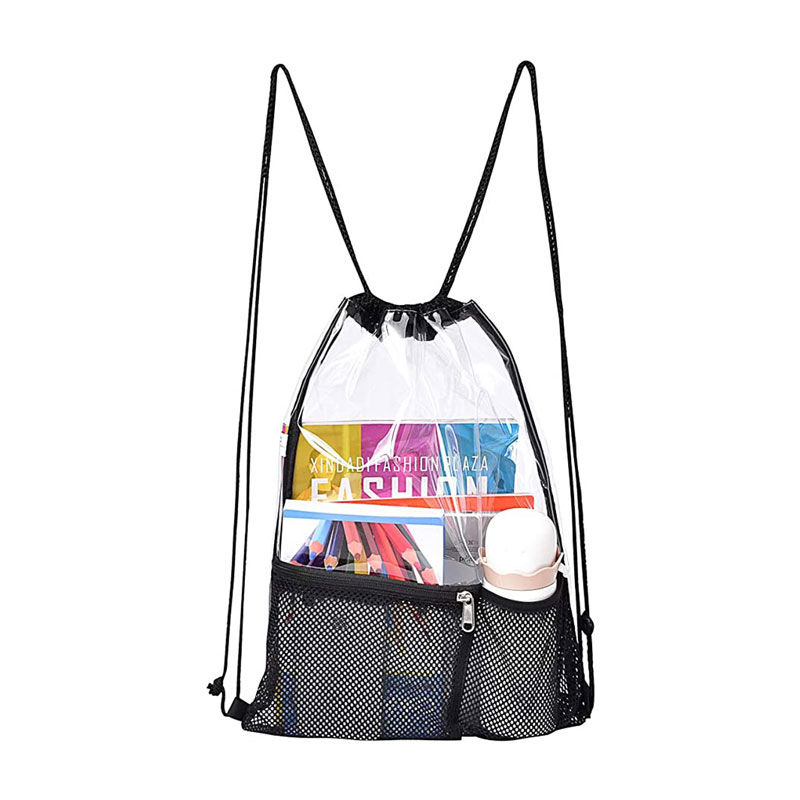 ¿Cuáles son las ventajas de la bolsa transparente con cordón?