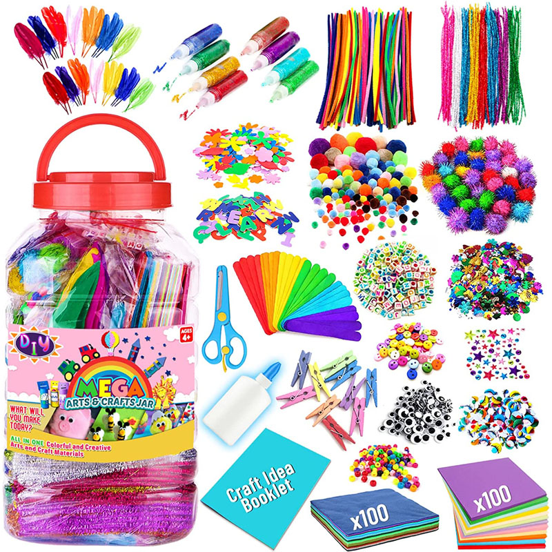 ¿Qué está causando el aumento de la popularidad de las manualidades de bricolaje para niños de Collage Arts entre los jóvenes creativos?
