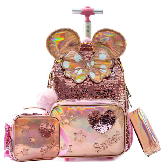 ¿Cómo facilita una maleta con ruedas el transporte de cargas pesadas sin sacrificar la durabilidad?