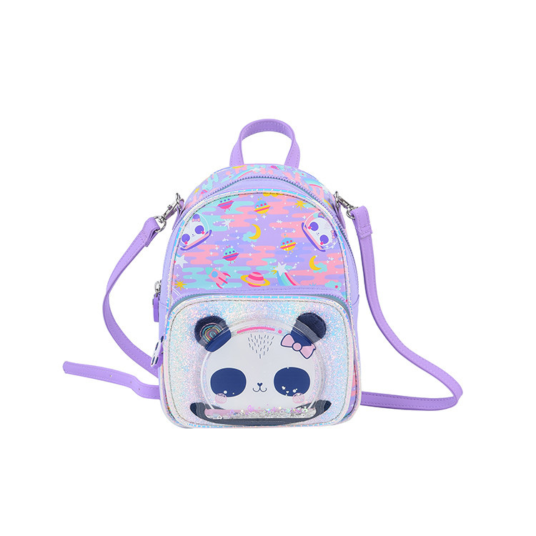 Mochila De Estudiante Panda De Dibujos Animados